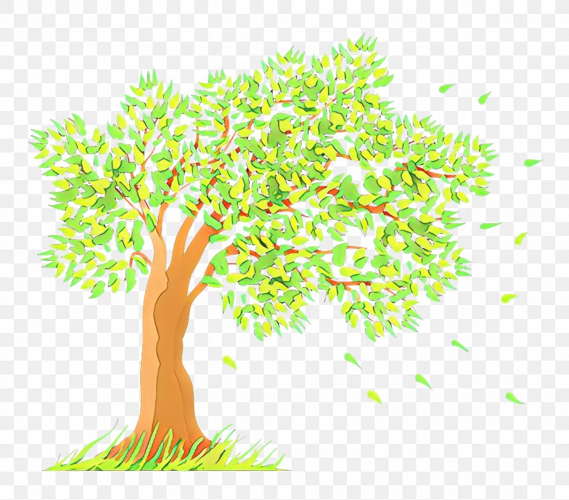 Green Tree Plant Line Plant Stem, PNG, 2234x1965px, Cartoon, Branch, Green, Plant, Plant Stem Download Free