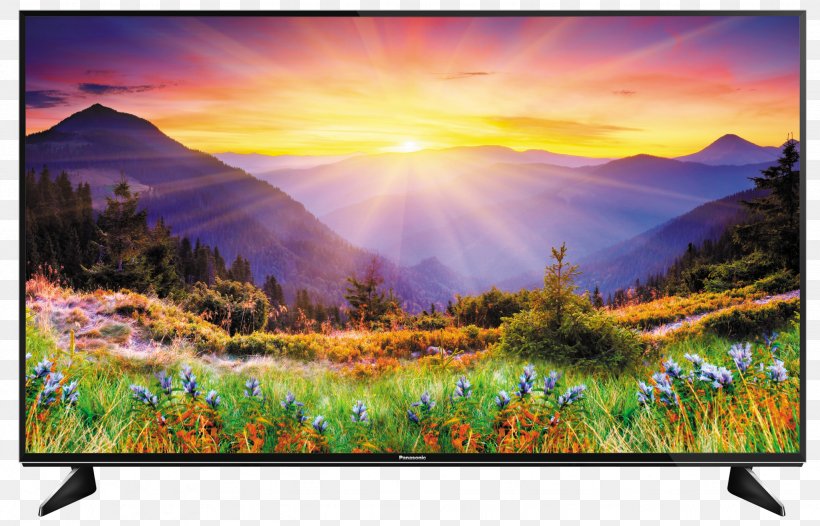 MacBook Pro Panasonic LED-backlit LCD Ultra-high-definition Television 4K Resolution, PNG, 2048x1316px, 4k Resolution, Macbook Pro, Dawn, Display Device, Grass Download Free