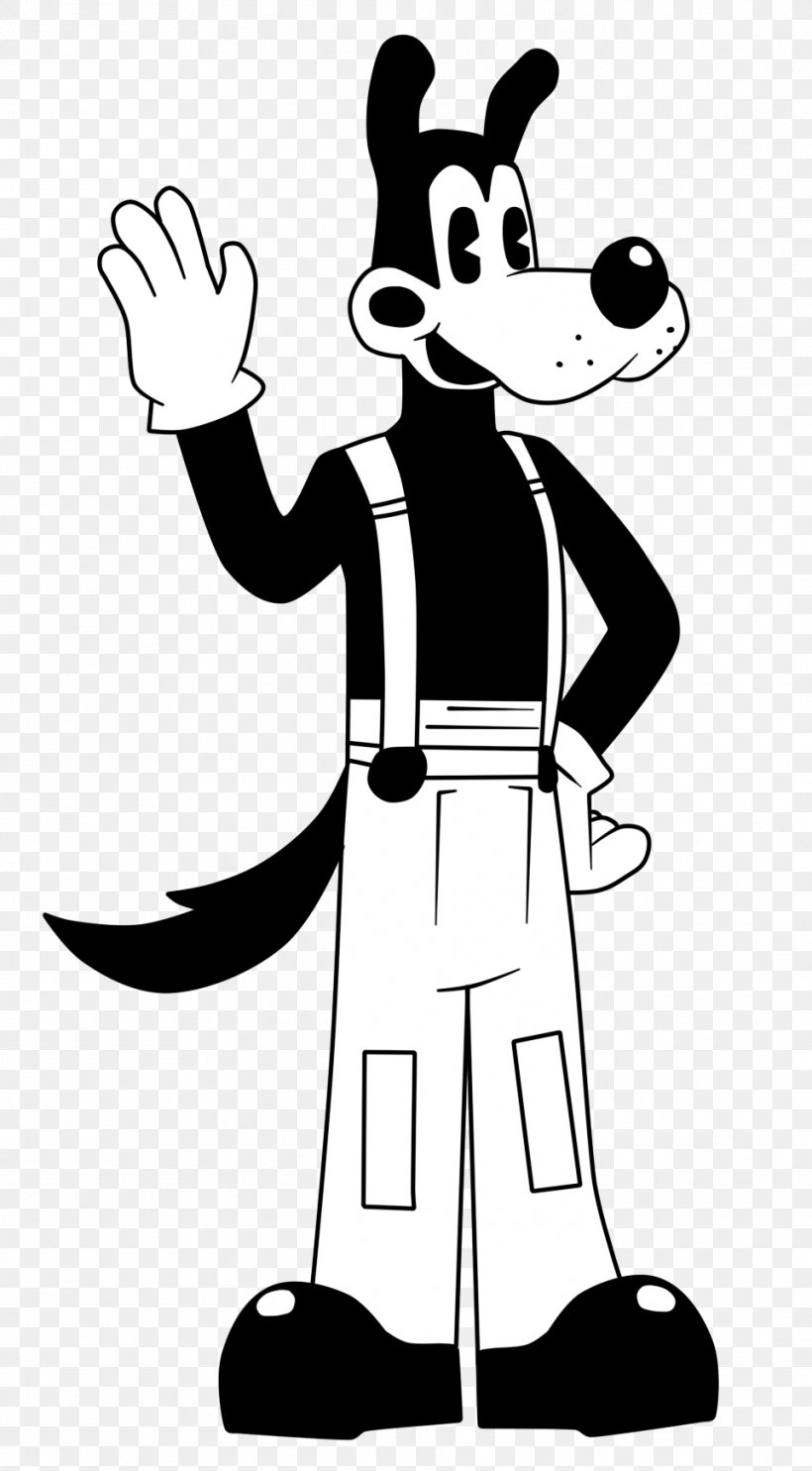 Clip Art Bendy And The Ink Machine Cartoon Line Art Illustration, PNG, 961x1741px, Bendy And The Ink Machine, Art, Artwork, Black, Black And White Download Free
