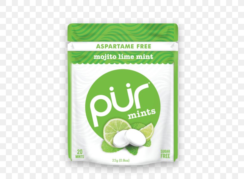 Mojito Chewing Gum PÜR Gum Mint Flavor, PNG, 516x600px, Mojito, Aspartame, Brand, Candy, Chewing Gum Download Free