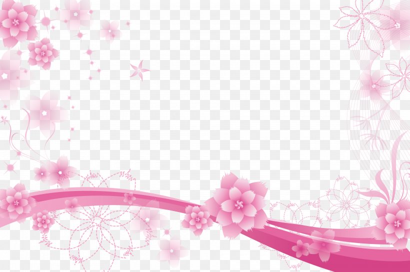 Pink Background, PNG, 3840x2549px, Flower, Beauty, Blossom, Branch, Cdr Download Free