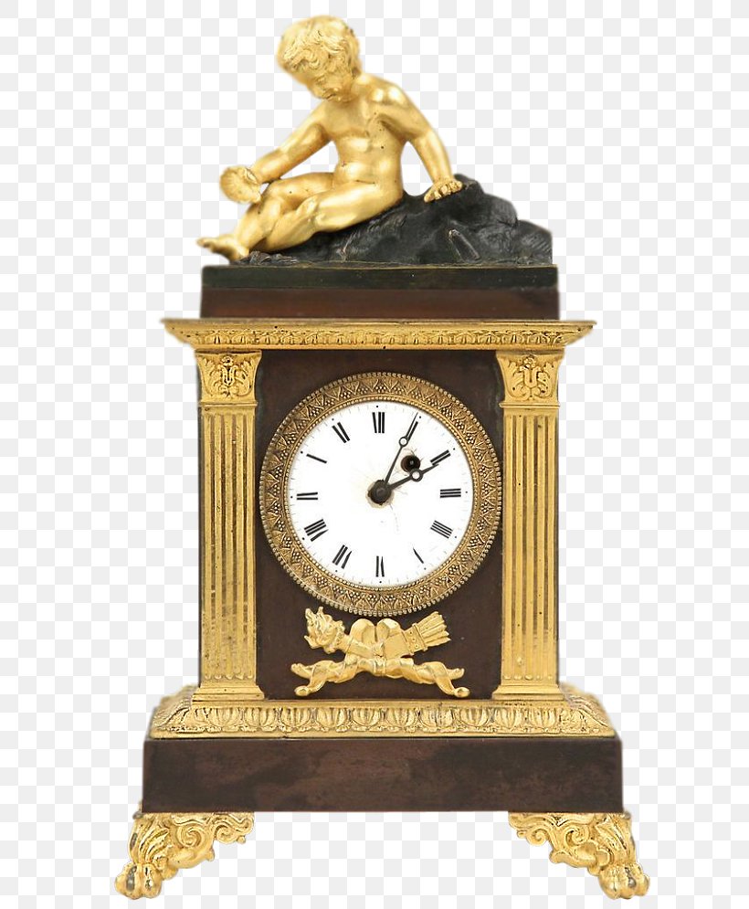 01504 Bronze Antique Clock, PNG, 646x995px, Bronze, Antique, Brass, Clock, Home Accessories Download Free
