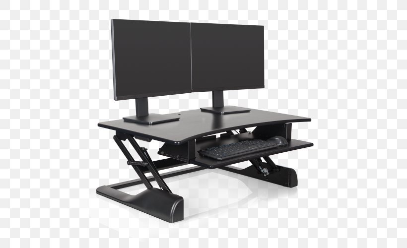 Sit-stand Desk Standing Desk Table, PNG, 500x500px, 19inch Rack, Sitstand Desk, Cabinetry, Computer, Computer Desk Download Free