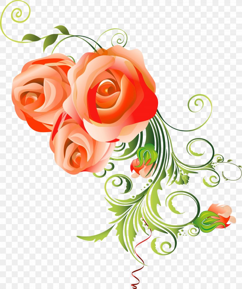 Garden Roses Floral Design Cut Flowers Ornament, PNG, 3932x4700px, Garden Roses, Art, Beauty, Cut Flowers, Flora Download Free