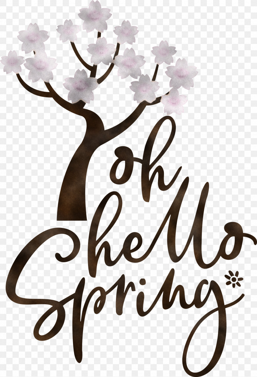 Oh Hello Spring Hello Spring Spring, PNG, 2048x3000px, Hello Spring, Calligraphy, Film Frame, Magenta, Palette Download Free