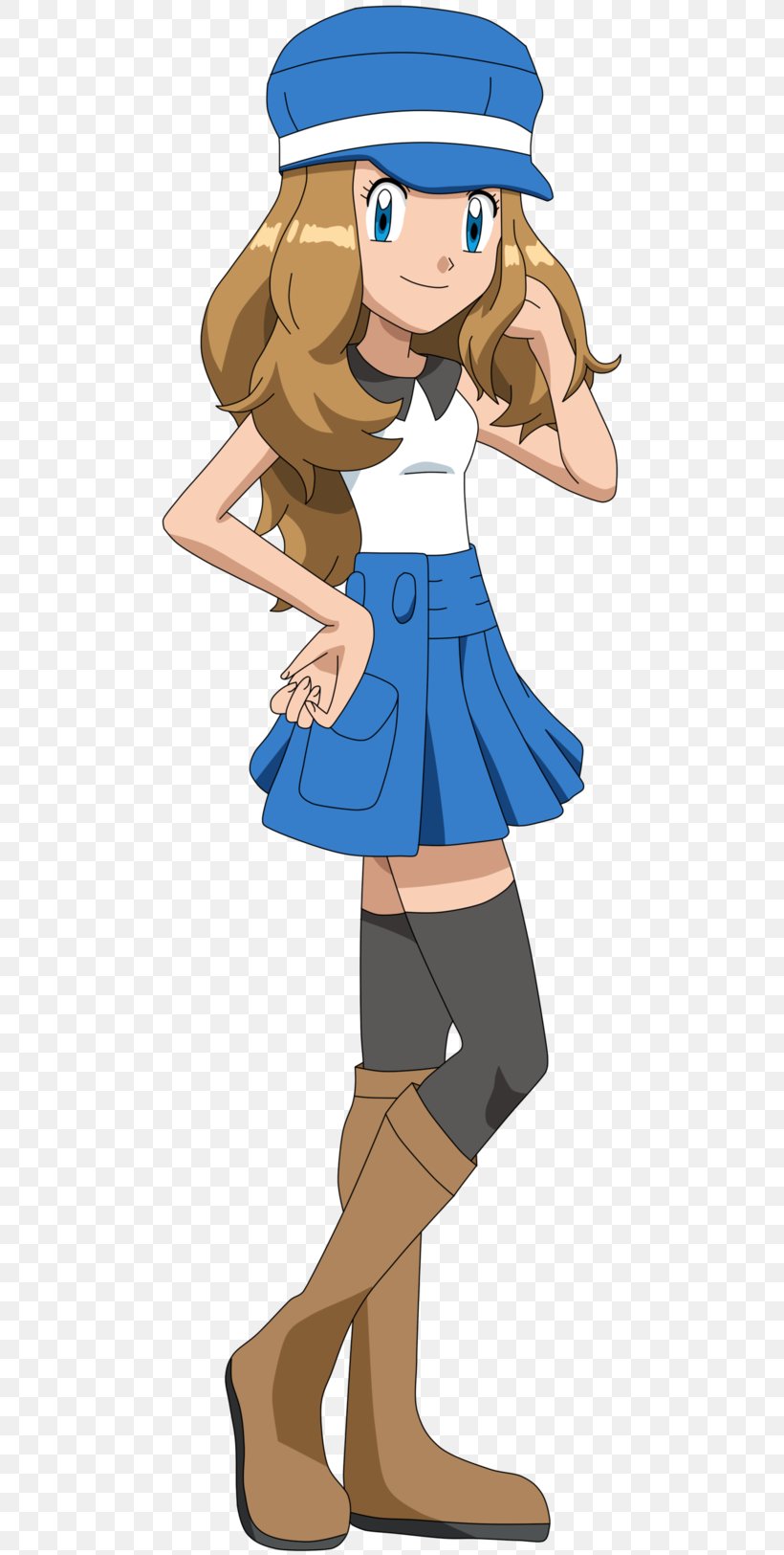 Pokémon X And Y Serena Ash Ketchum Pokémon Red And Blue, PNG, 491x1625px, Watercolor, Cartoon, Flower, Frame, Heart Download Free