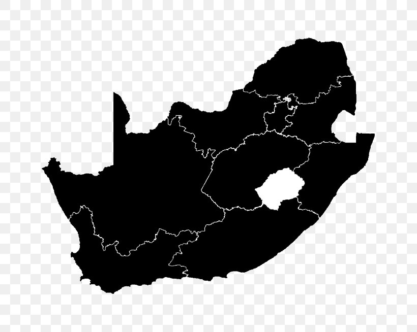 South Africa Vector Map Blank Map, PNG, 655x654px, South Africa, Africa, Black, Black And White, Blank Map Download Free