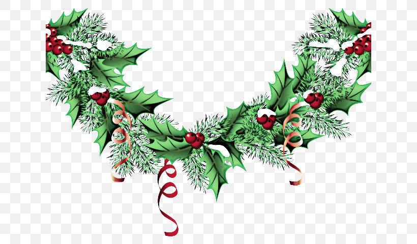 Christmas Decoration, PNG, 640x480px, Holly, Branch, Christmas, Christmas Decoration, Christmas Eve Download Free