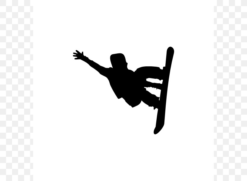 Snowboarding Skiing Clip Art, PNG, 600x600px, Snowboarding, Backcountry Skiing, Black, Black And White, Cartoon Download Free