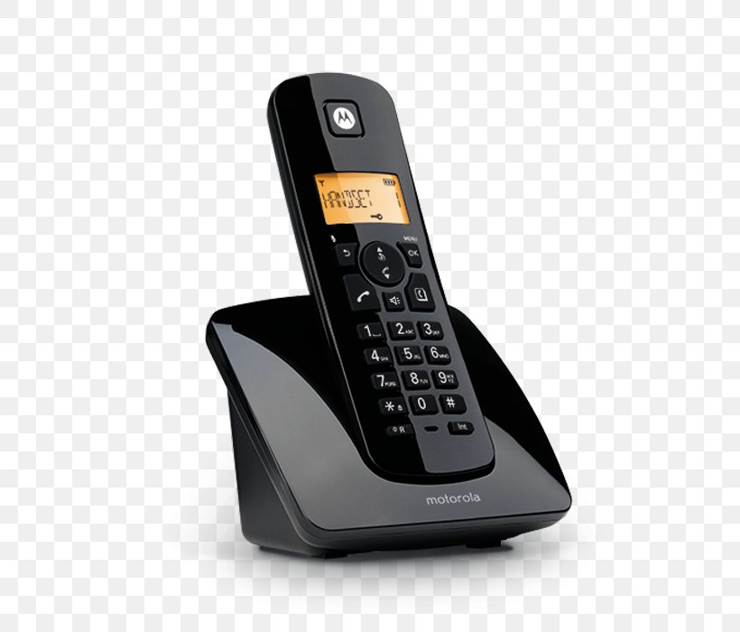 Cordless Telephone Digital Enhanced Cordless Telecommunications Home & Business Phones Wireless Phone Motorola C1001, PNG, 700x700px, Cordless Telephone, Answering Machine, Electronics, Feature Phone, Generic Access Profile Download Free