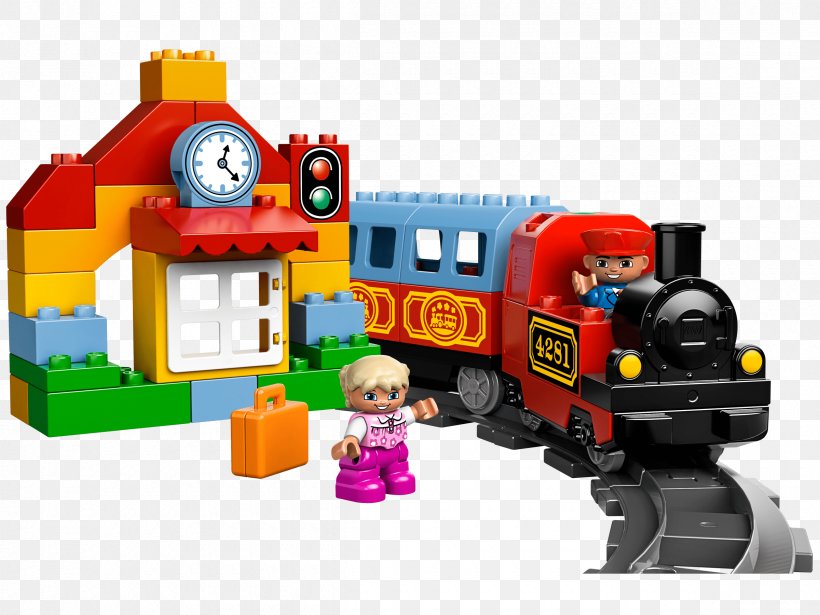 LEGO 10507 DUPLO My First Train Set Lego Duplo Toy Trains & Train Sets, PNG, 2400x1800px, Train, Lego, Lego 10507 Duplo My First Train Set, Lego 10508 Duplo Deluxe Train Set, Lego 10847 Duplo Number Train Download Free