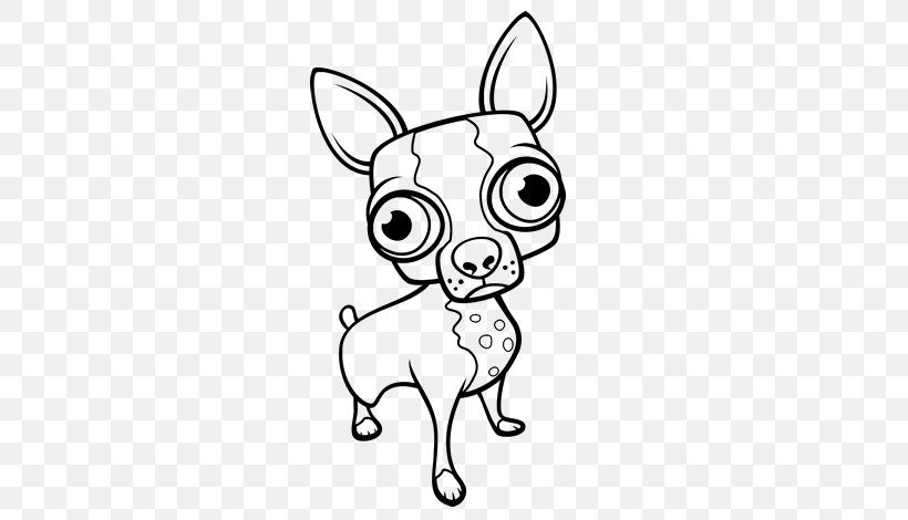 Chihuahua Dobermann Pug Coloring Book Drawing, PNG, 600x470px, Watercolor, Cartoon, Flower, Frame, Heart Download Free