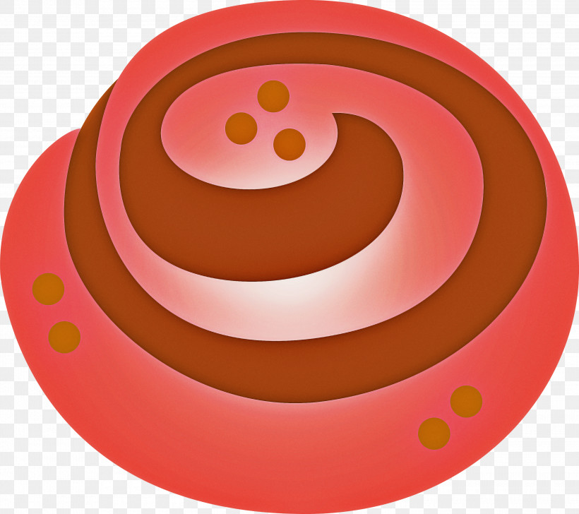 Cinnamon Roll, PNG, 3000x2666px, Cinnamon Roll, Circle, Pink, Smile, Spiral Download Free