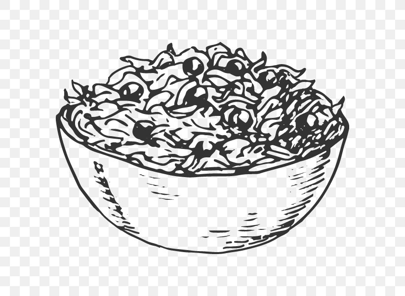 Pasta Salad Chicken Salad Fruit Salad Caprese Salad, PNG, 600x600px, Pasta Salad, Black And White, Bowl, Caprese Salad, Chicken Salad Download Free