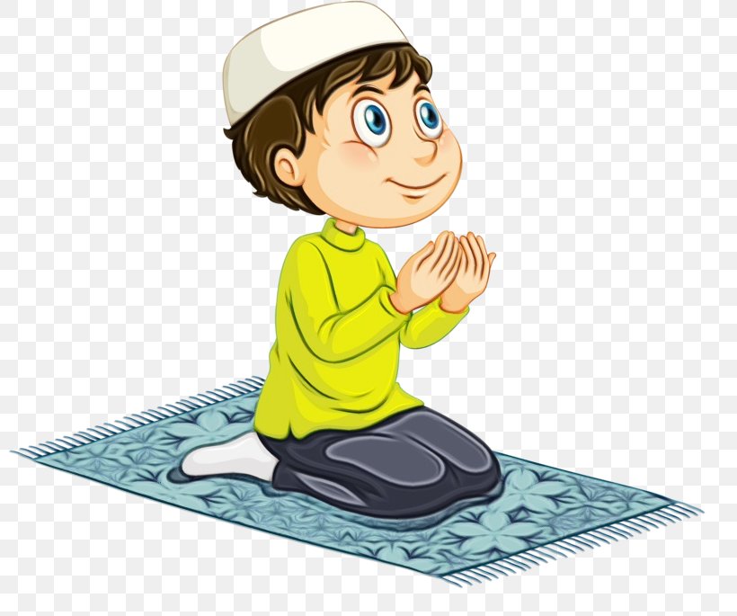 Child Salah Muslim Imam Man, PNG, 800x685px, Child, Book, Cartoon, Coloring Book, Daughter Download Free