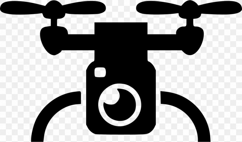 Unmanned Aerial Vehicle Quadcopter, PNG, 980x578px, Unmanned Aerial Vehicle, Aerial Photography, Aerial Video, Artwork, Black And White Download Free