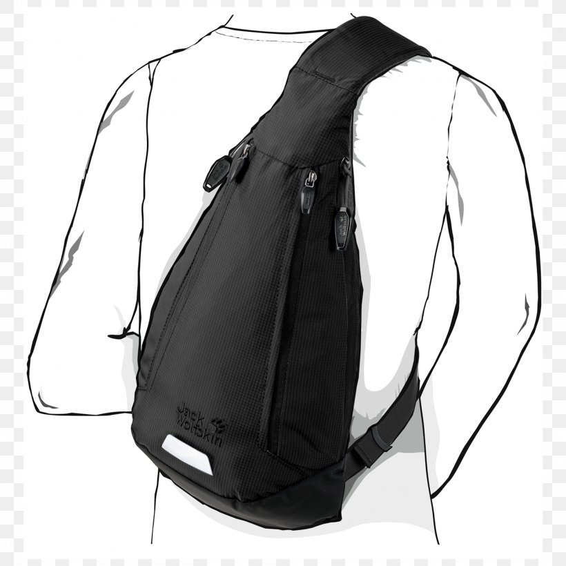 Handbag Backpack Jack Wolfskin Messenger Bags, PNG, 2048x2048px, Handbag, Backpack, Bag, Black, Black And White Download Free