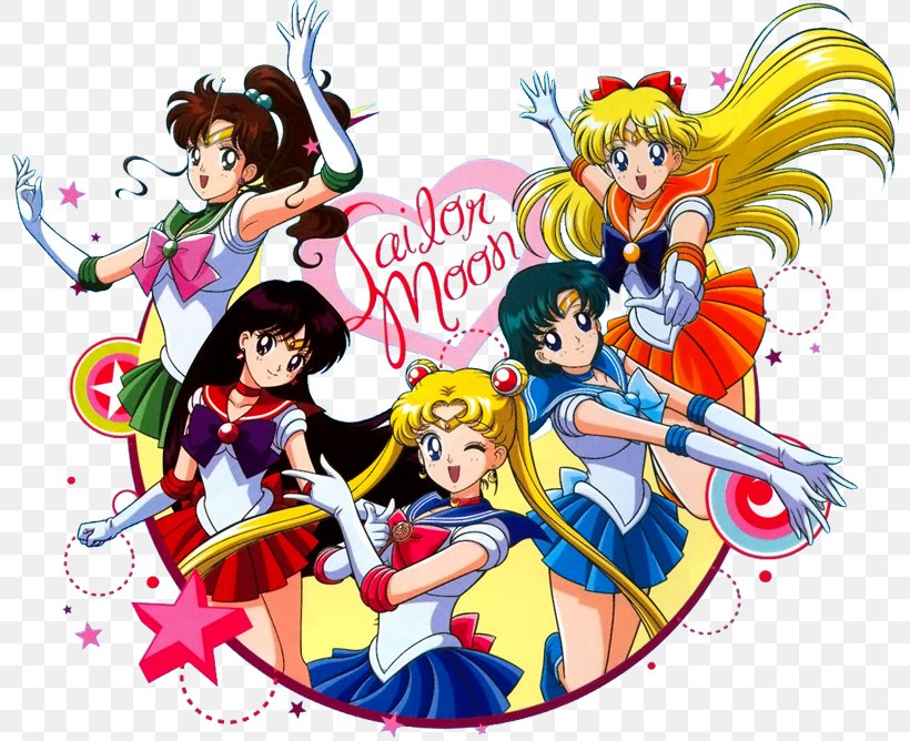 Sailor Moon Sailor Mars Sailor Mercury Sailor Jupiter Chibiusa, PNG, 800x668px, Watercolor, Cartoon, Flower, Frame, Heart Download Free