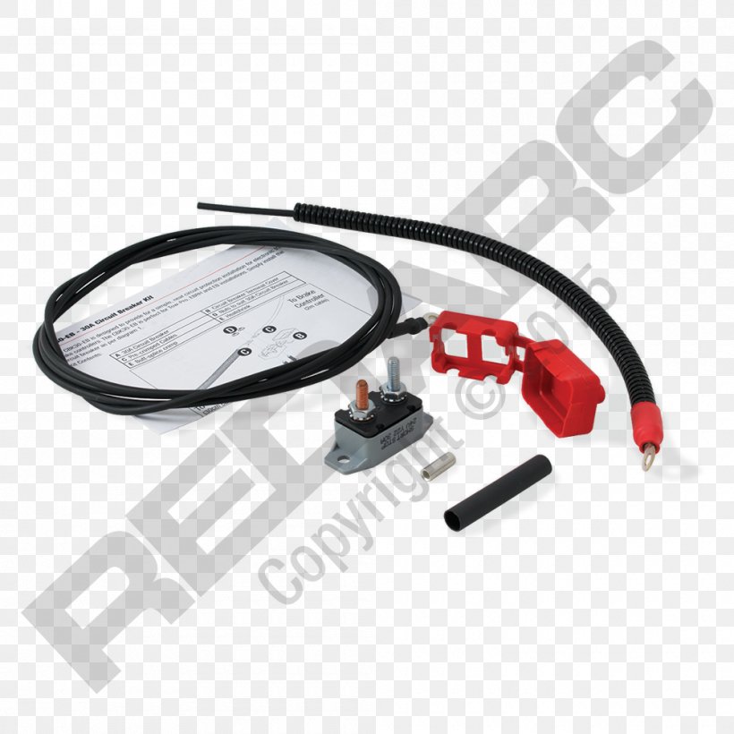 Wiring Diagram Redarc Electronics Electrical Wires & Cable Trailer Brake Controller Electrical Connector, PNG, 1000x1000px, Wiring Diagram, Cable, Diagram, Electric Motor, Electrical Cable Download Free