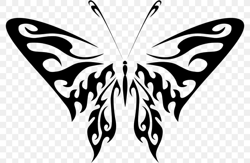 A Butterfly Art Drawing Clip Art, PNG, 784x535px, Butterfly, Art, Arthropod, Black, Black And White Download Free