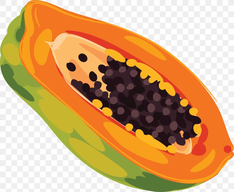 Fruit Papaya Clip Art, PNG, 1500x1228px, Watercolor, Cartoon, Flower, Frame, Heart Download Free