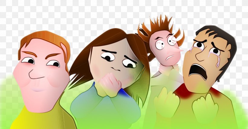 Fun People, PNG, 1600x835px, Watercolor, Animation, Boy, Cartoon, Cheek Download Free