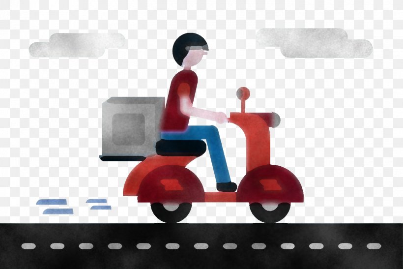 Scooter Transport Cartoon Vehicle Riding Toy, PNG, 1400x934px, Scooter, Animation, Cartoon, Riding Toy, Transport Download Free