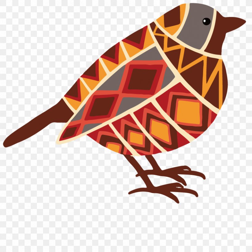 Bird Euclidean Vector Illustration, PNG, 850x850px, Bird, Animal, Art, Beak, Cartoon Download Free