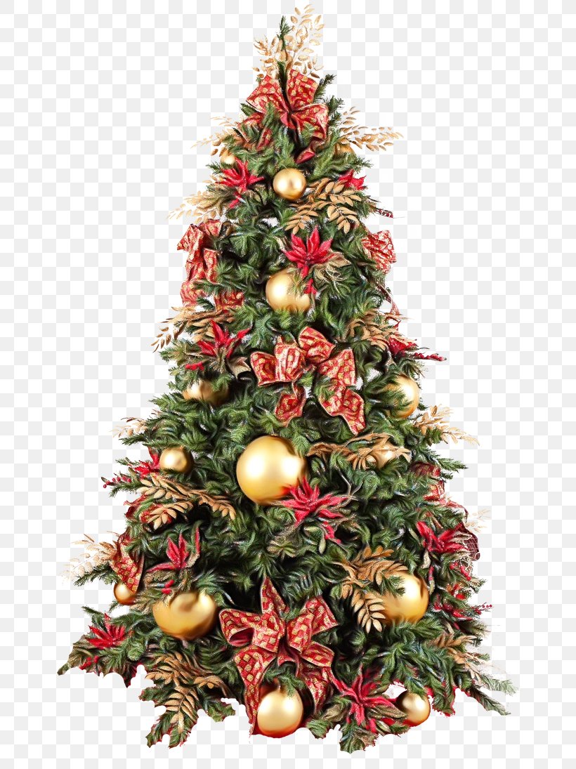 Christmas Tree, PNG, 730x1095px, Watercolor, Christmas, Christmas Decoration, Christmas Ornament, Christmas Tree Download Free
