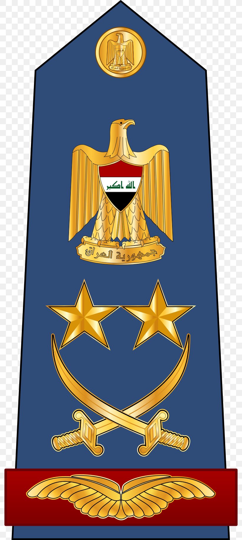 Iraqi Armed Forces Military Rank Iraqi Army Iraqi Air Force, PNG, 790x1828px, Iraq, Air Force, Army, Army Officer, General Download Free