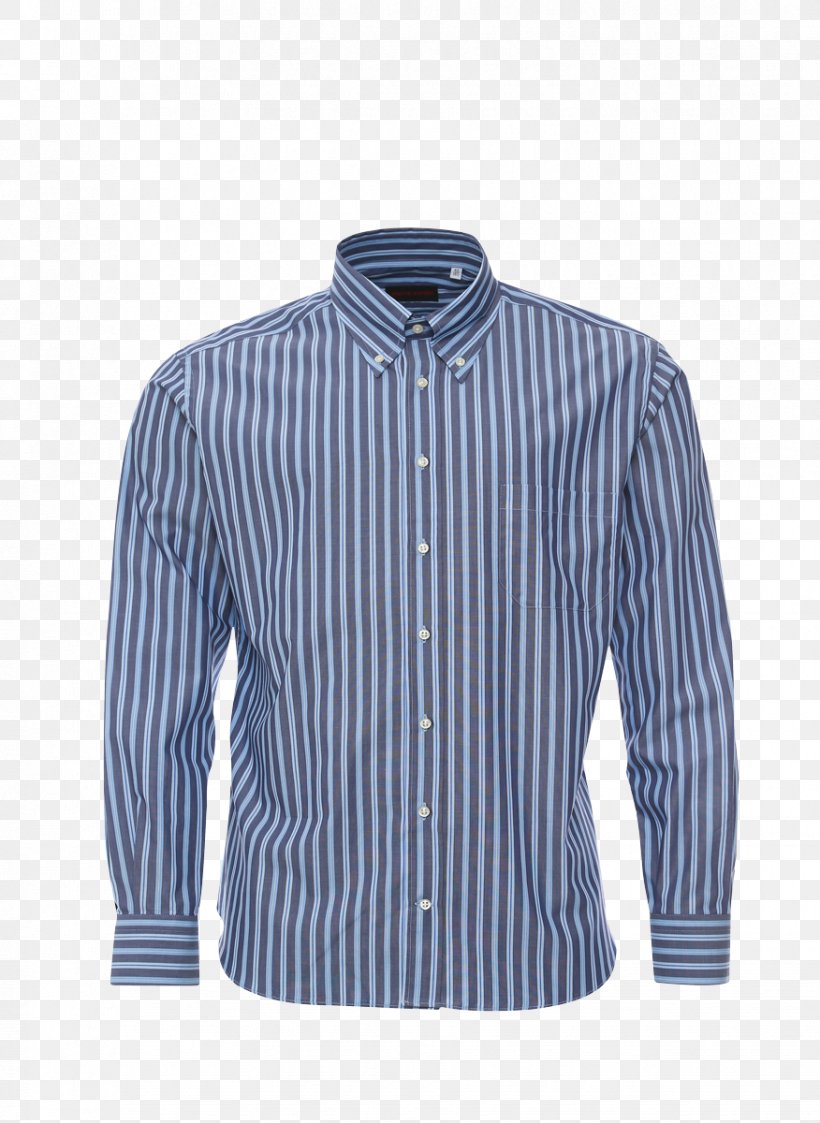 Long-sleeved T-shirt Dress Shirt Product, PNG, 876x1200px, Tshirt, Blue, Button, Collar, Dress Shirt Download Free