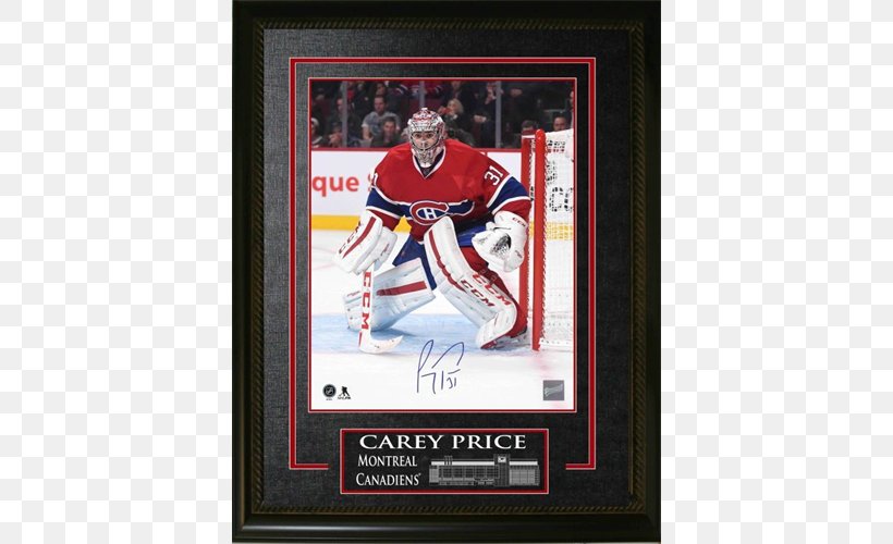 Montreal Canadiens National Hockey League Poster Picture Frames, PNG, 500x500px, Montreal Canadiens, Art, Carey Price, Collectable, Montreal Download Free