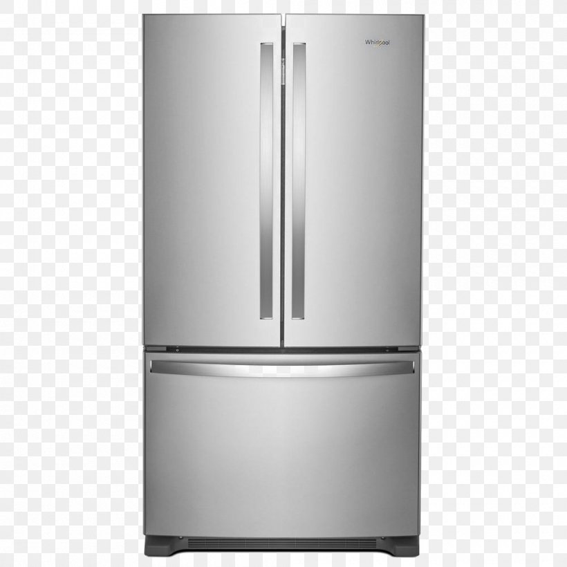 Refrigerator Maytag Home Appliance Whirlpool Corporation Freezers, PNG, 1000x1000px, Refrigerator, Door, Freezers, Home Appliance, Home Depot Download Free