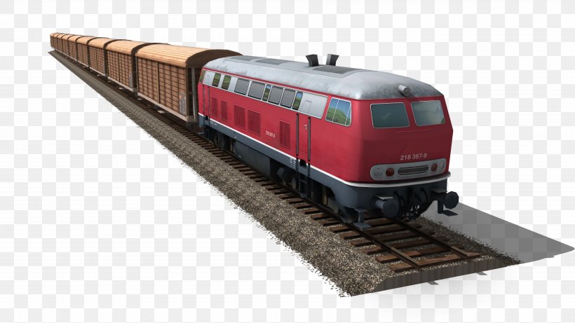 Cargo - Train Rail Transport Desktop Wallpaper Clip Art PNG