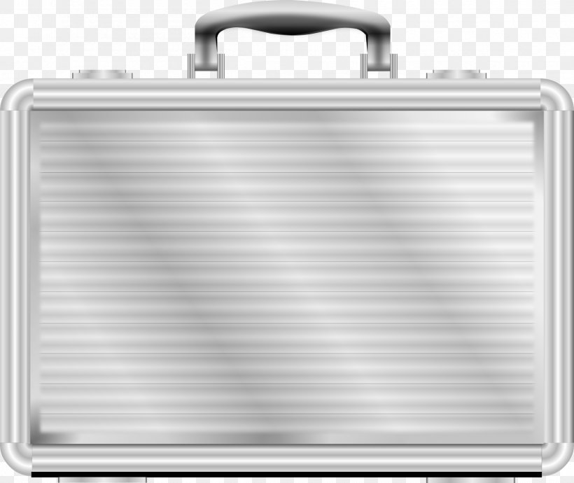 Briefcase Silver Suitcase Clip Art, PNG, 2400x2022px, Briefcase, Bag, Hardware, Leather, Metal Download Free