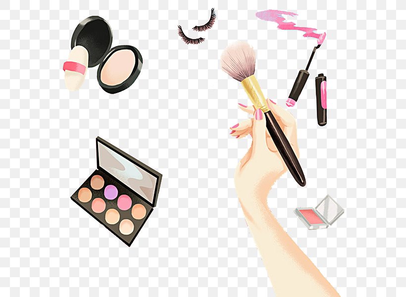 Makeup Brush Cosmetics Rouge, PNG, 600x600px, Brush, Beauty, Cheek, Cosmetics, Eye Shadow Download Free