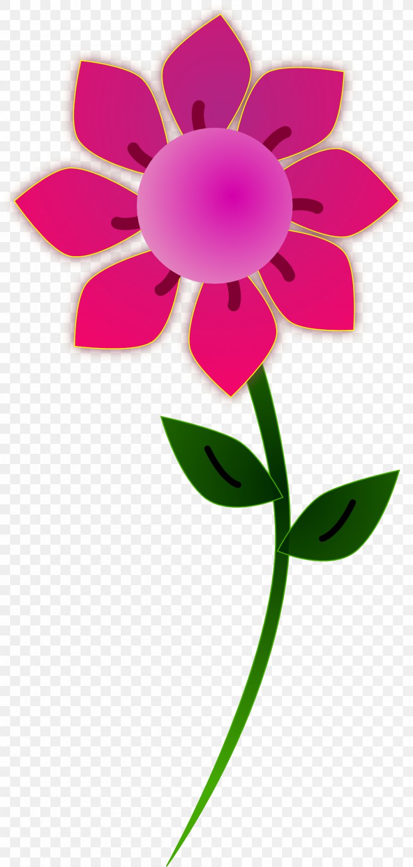 Pink Flowers Clip Art, PNG, 999x2095px, Pink Flowers, Cut Flowers, Flora, Floral Design, Floristry Download Free
