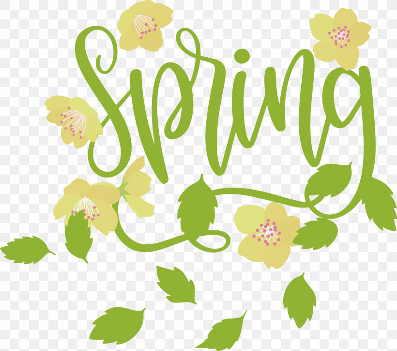 Spring, PNG, 3000x2652px, Spring, Floral Design, Flower, Leaf, Line Download Free