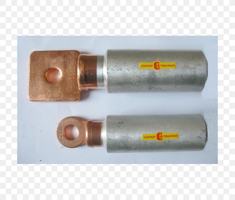 Bimetal Aluminium Electricity Copper, PNG, 700x700px, Bimetal, Aluminium, Copper, Copper Conductor, Cylinder Download Free