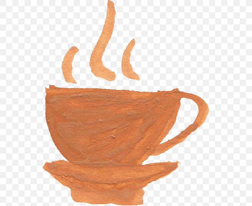 Coffee Cup Watercolor Painting, PNG, 541x671px, Coffee Cup, Com, Cup, Display Resolution, Orange Download Free