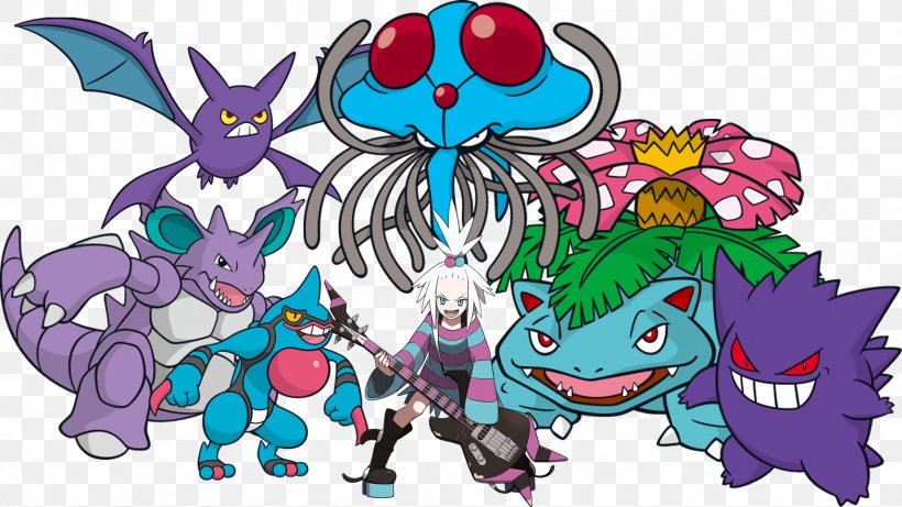 Pokémon Vrste ProProfs Organism Poison, PNG, 1712x964px, Watercolor, Cartoon, Flower, Frame, Heart Download Free