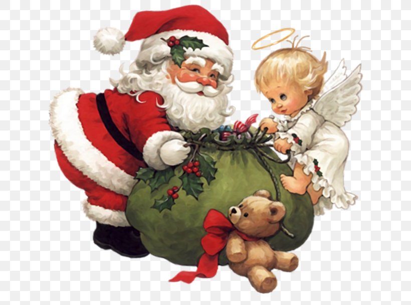 Santa Claus Christmas Angel Secret Santa Clip Art, PNG, 650x608px, Santa Claus, Angel, Child, Christmas, Christmas Card Download Free