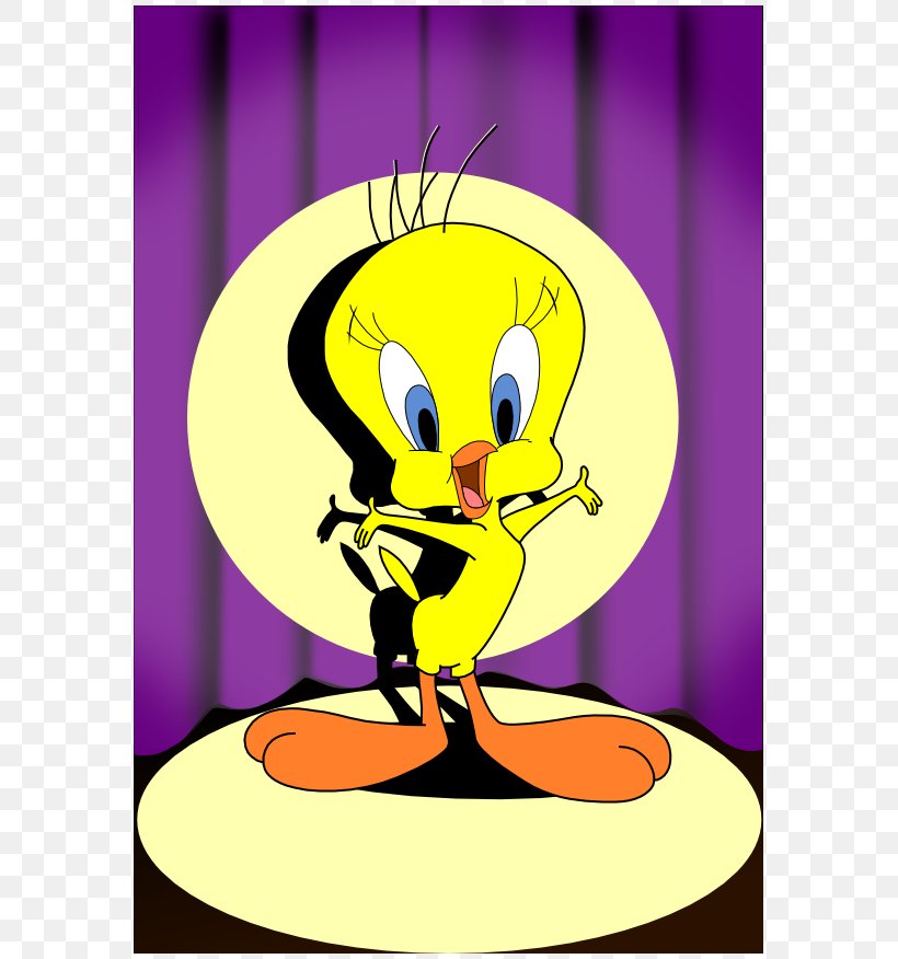 Tweety Bugs Bunny Sylvester Cartoon Drawing, PNG, 585x876px, Tweety, Art,  Bugs Bunny, Cartoon, Character Download Free
