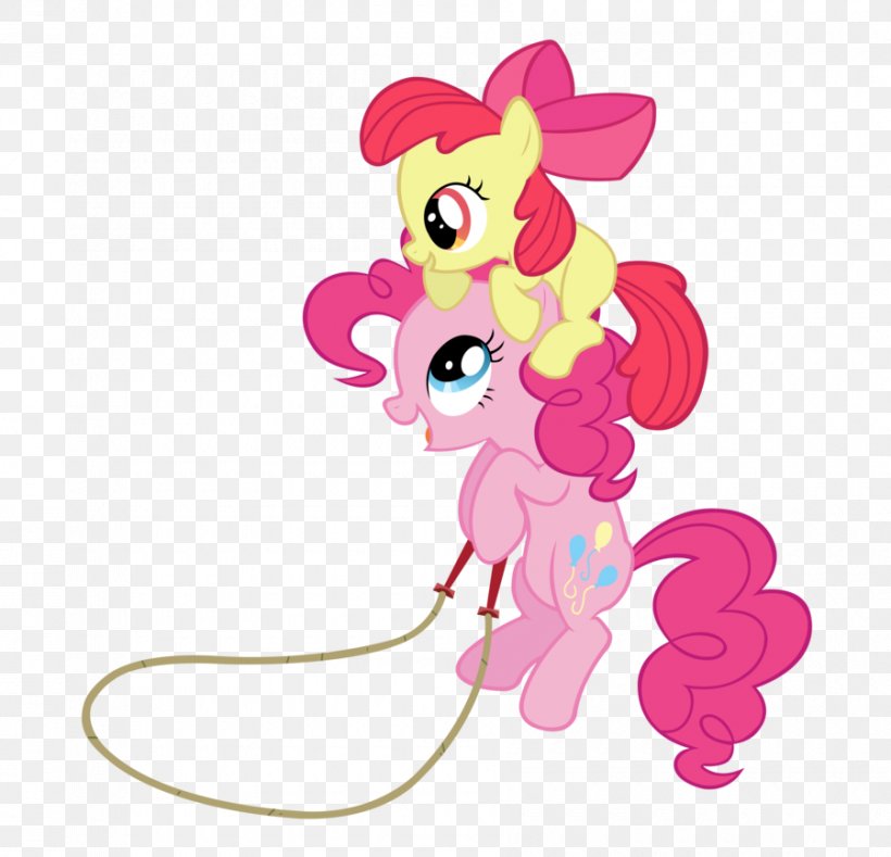 Pinkie Pie Apple Bloom Jump Ropes Jumping Clip Art, PNG, 900x867px, Watercolor, Cartoon, Flower, Frame, Heart Download Free