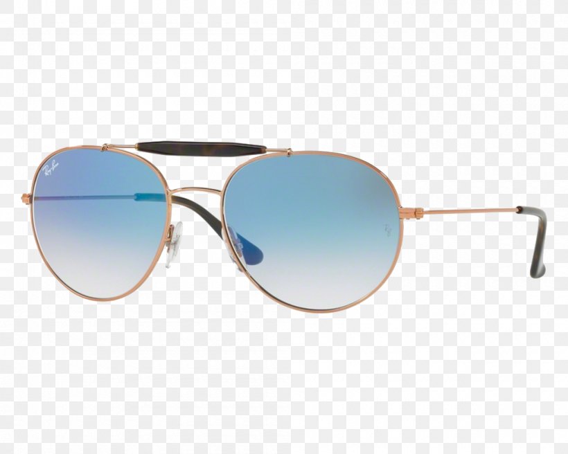 Ray-Ban Aviator Flash Sunglasses Ray-Ban Round Double Bridge, PNG, 1000x800px, Rayban, Aqua, Azure, Blue, Christian Dior Se Download Free