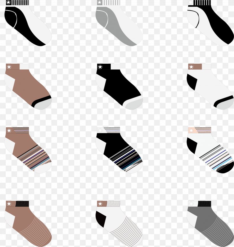 Sock, PNG, 2672x2820px, Sock, Clothing, Drawing, Necktie, Template Download Free