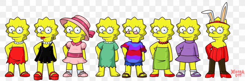 The Simpsons: Tapped Out Lisa Simpson Marge Simpson Nelson Muntz Bart Simpson, PNG, 2093x700px, Simpsons Tapped Out, Art, Bart Simpson, Cartoon, Character Download Free