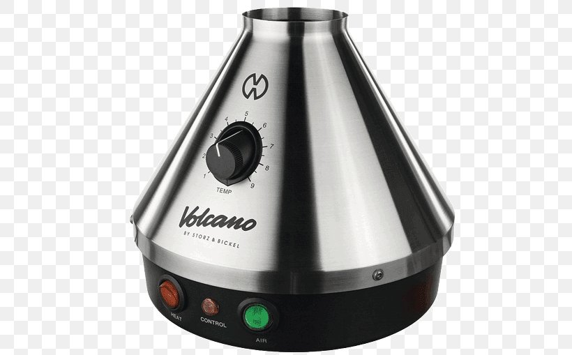 Volcano Vaporizer Hemp Smoking, PNG, 600x509px, Vaporizer, Cannabis, Electronic Cigarette, Hardware, Hemp Download Free