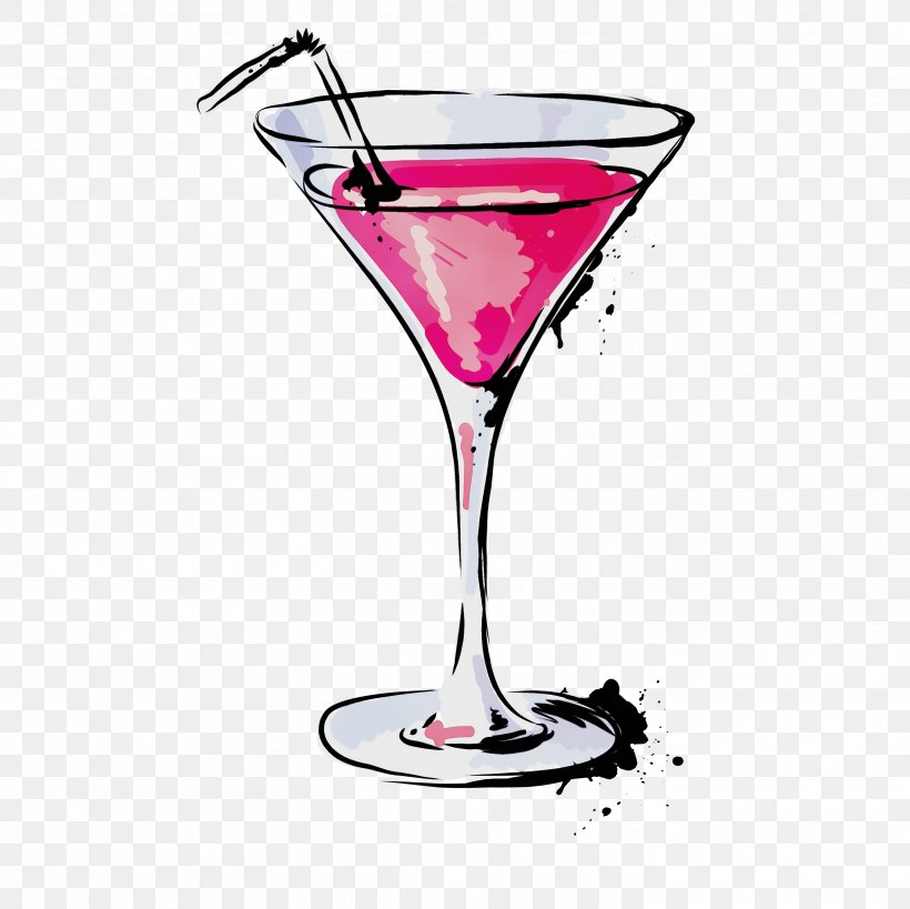Watercolor Liquid, PNG, 2917x2917px, Watercolor, Alcoholic Beverage, Aviation, Bacardi Cocktail, Champagne Stemware Download Free