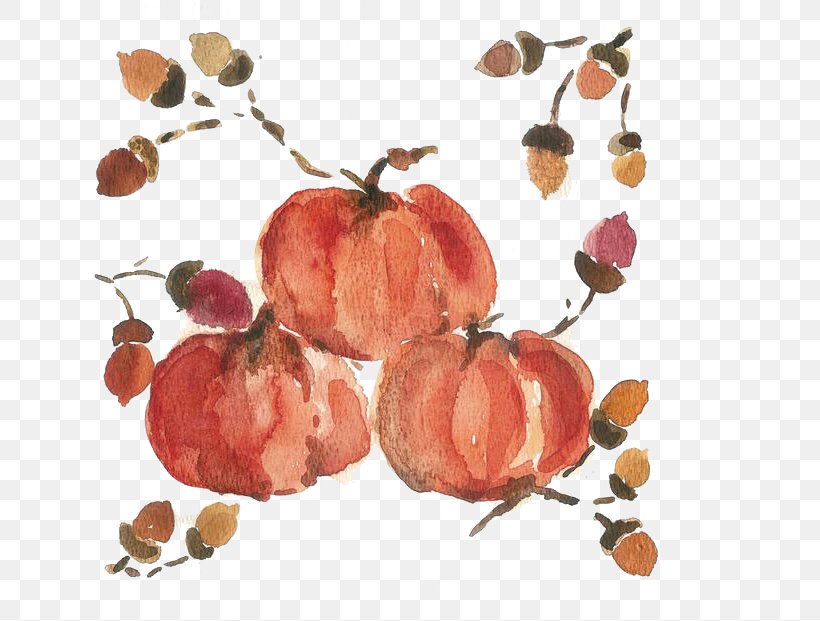 Watercolor Painting Chinese Painting Canvas, PNG, 655x621px, Watercolor Painting, Acrylic Paint, Apple, Art, Canvas Download Free